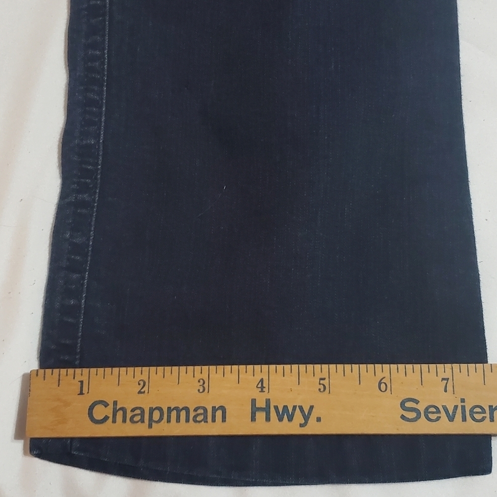 Refino Brazilian Made Jeans With Embelished  Back Pockets. Sz 44 Or 30x30 In US - Picture 6 of 6